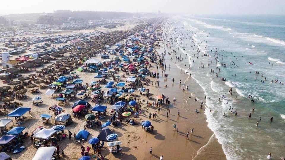 Playa de Tamaulipas recibe 90 mil turistas durante viernes de Semana Santa