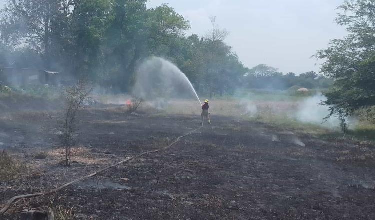 Atiende Protección Civil jornada intensa de incendios en pastizales