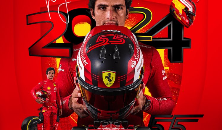 Carlos Sainz Jr. extiende contrato con Ferrari hasta 2024