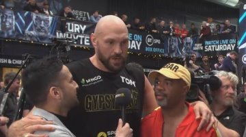 Tyson Fury elogia al "Canelo" Álvarez: "es un gran peleador; muy entretenido"