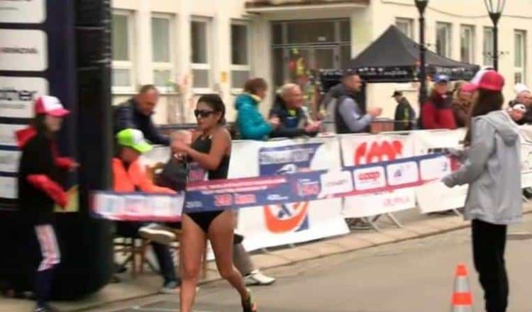 Conquista la mexicana Sofía Ramos el 1° lugar en la prueba de 20 km en Eslovaquia