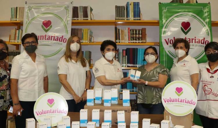 Voluntariado del TSJ dona insumos médicos a hospitales Juan Graham y Rovirosa