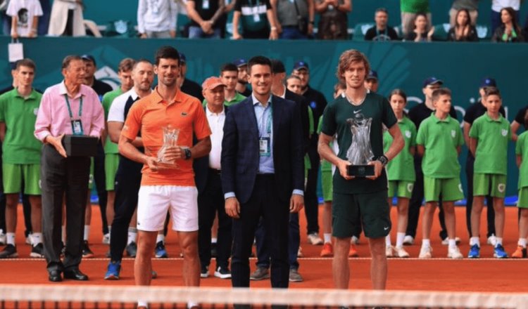 Djokovic cae en la Final del Abierto de Belgrado frente a Rublev