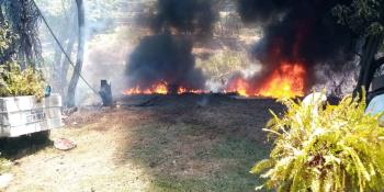 Se enfrentan bomberos al infierno verde; en 60 días sofocan 201 incendios