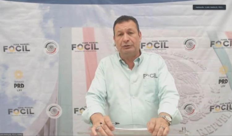 Denuncia senador Fócil represión de gobiernos municipales de Cárdenas y Jonuta