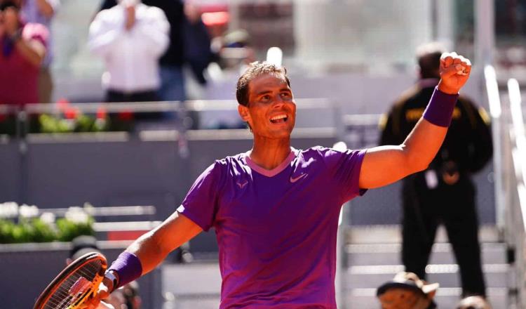 Rafa Nadal sí jugará el Masters 1000 de Madrid