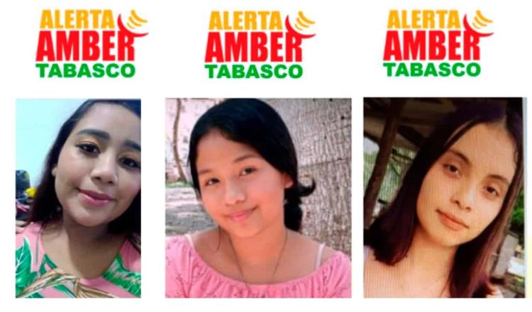¿Las has visto? Buscan a adolescentes de 13, 14 y 16 desaparecidas en Tabasco
