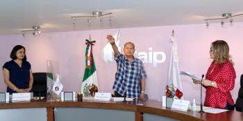 Asume Mario Aguilar Alvarado como nuevo presidente del ITAIP