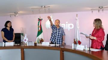 Asume Mario Aguilar Alvarado como nuevo presidente del ITAIP