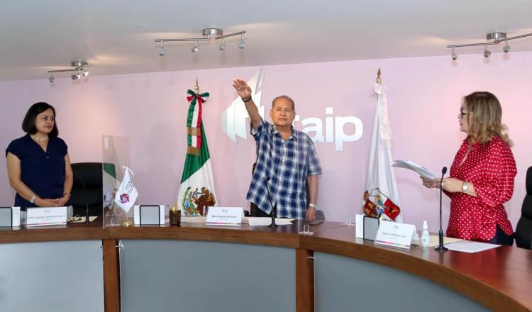 Asume Mario Aguilar Alvarado como nuevo presidente del ITAIP