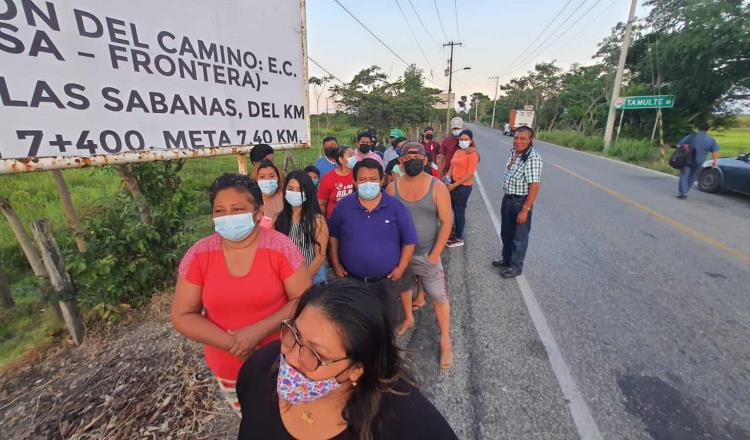 Ofrecen en Tamulté de las Sabanas disculpas a FGE; piden no eliminar la seguridad en la zona