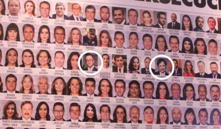 Se deslinda Carmen Aristegui sobre muro de Va por México donde usan su imagen