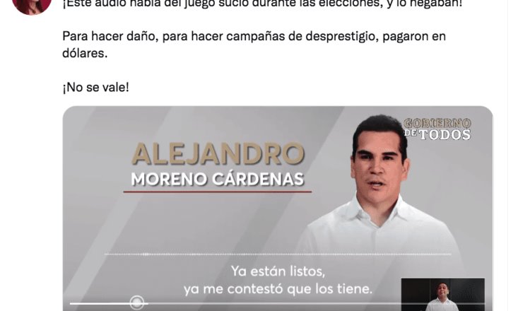 Filtra Layda audio en el que “Alito” revela pago de 5 mdd a Antonio Solá por campaña de desprestigio