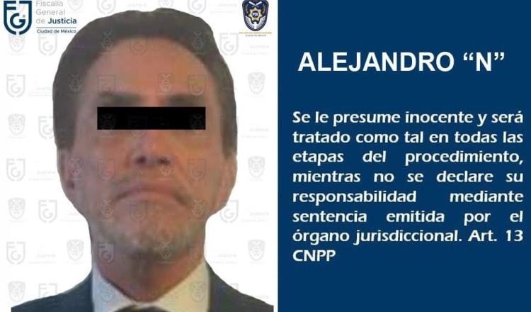 Por violencia familiar y abuso sexual, detienen a socio mayoritario de Interjet, Alejandro del Valle