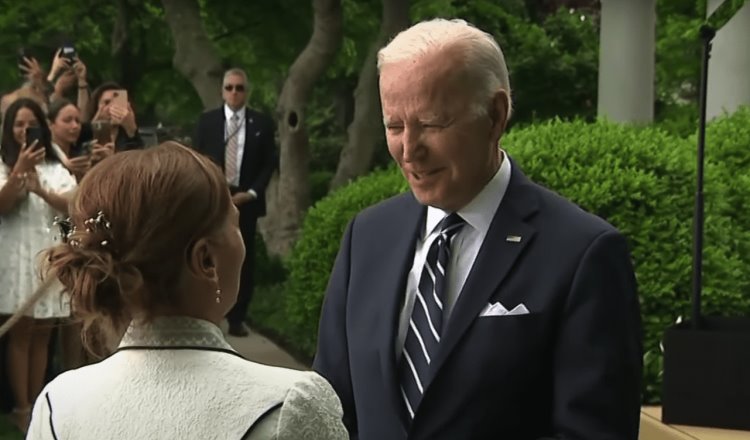 Agradece Gutiérrez Müller a Biden invitación para conmemorar 5 de Mayo en la Casa Blanca