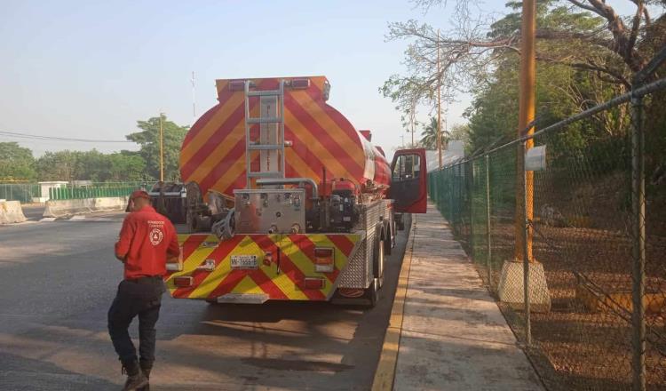 Llamada de broma moviliza a bomberos hasta la caseta Villahermosa-Macuspana