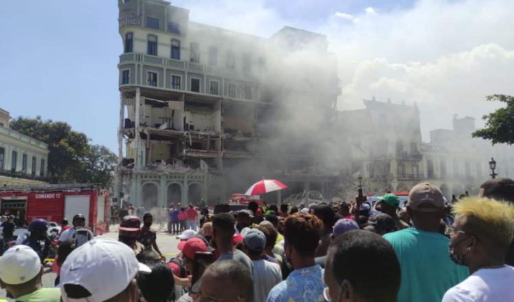 Explosión en hotel de Cuba, deja más de 10 fallecidos; descartan atentado