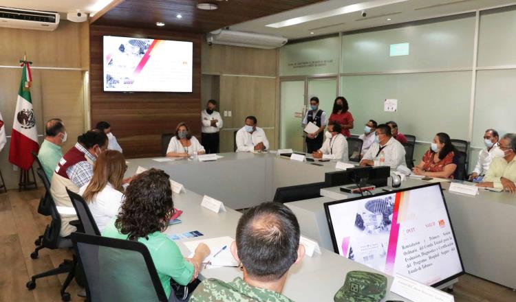 Acuerdan PC y Salud retomar supervisiones a hospitales de Tabasco