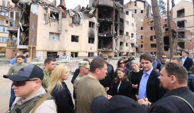 Realiza Justin Trudeau visita sorpresa a Ucrania