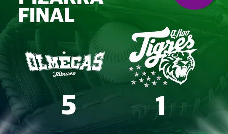 Olmecas rescatan la serie en Macuspana frente a Tigres