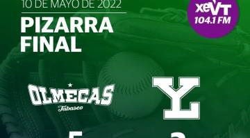 ¡Se llevan la serie! Olmecas vence 5-2 a Leones de Yucatán