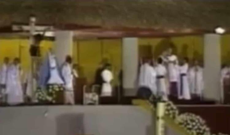 Se cumplen 32 años de la visita del Papa Juan Pablo II a Tabasco y de la coronación de la Virgen de Cupilco 