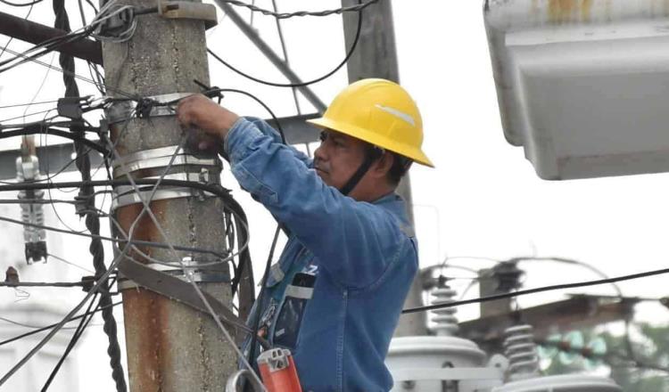 Tabasco, primer lugar en insatisfacción por el servicio de energía eléctrica: INEGI