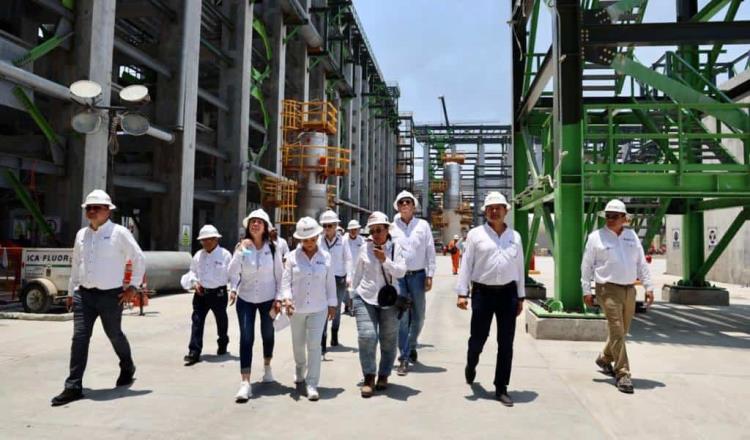 Diputados y senadores están contentos con la refinería “Olmeca”, dice Rocío Nahle