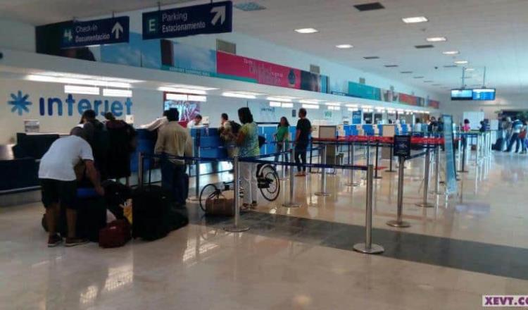 Aeropuerto de Villahermosa mantendrá uso obligatorio de cubrebocas en sus instalaciones y vuelos