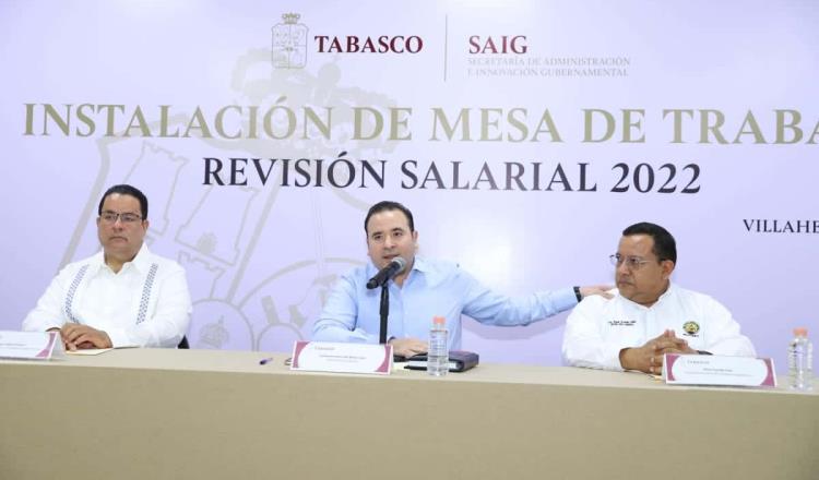 Inicia Gobierno y SUTSET Revisión Salarial 2022