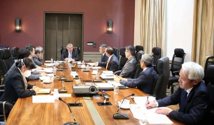 Se reúnen Adán Augusto y empresarios japoneses para intercambiar ventajas de inversión en México