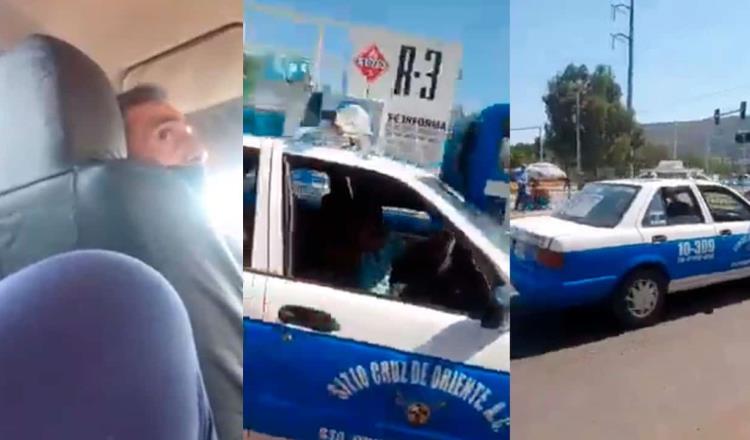 [ VIDEO ] Luego por qué las matan, dice taxista a mujeres… en Oaxaca 