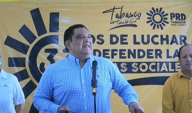 Acusa PRD ‘estado de anarquía’ en Tabasco por “el pinche gobierno de Morena”