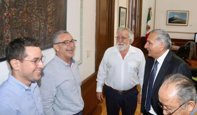 “La política nacional está en buenas manos”: César Burelo tras encuentro con Adán Augusto