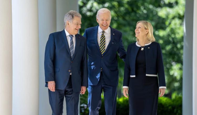 Suecia y Finlandia cumplen con requisitos para ingresar a la OTAN: Biden