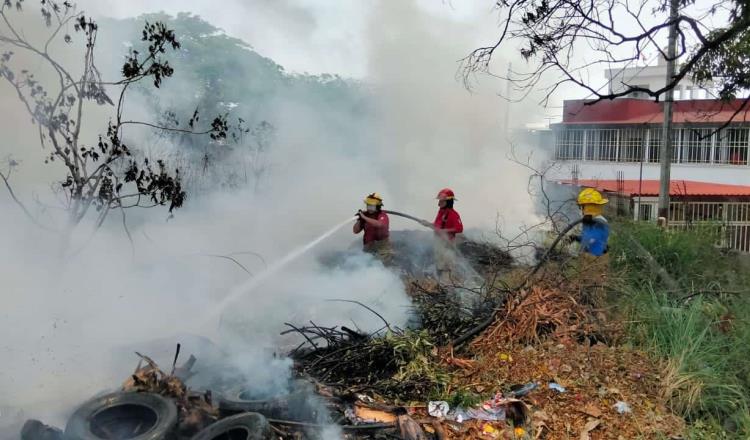 20 basureros clandestinos han registrado incendios en últimas fechas en Tabasco