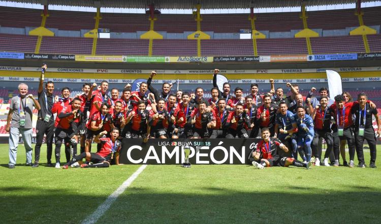 Atlas se corona campeón en la categoría Sub 18, tras vencer a Santos