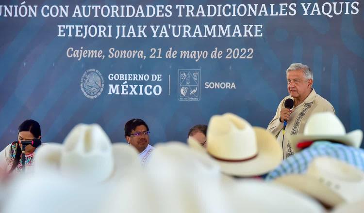 Asegura AMLO que se continuará con la búsqueda de desaparecidos en Sonora