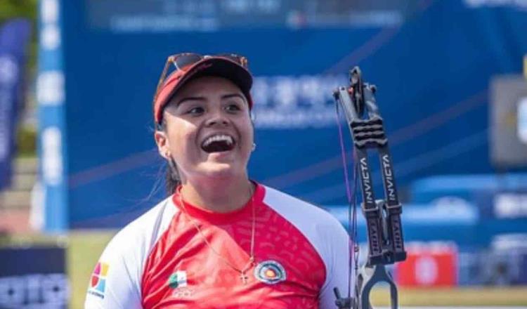 Atleta mexicana gana bronce en tiro con arco en Copa del Mundo