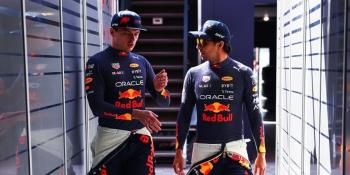 Max y Checo Pérez hacen el 1-2 en el GP de España