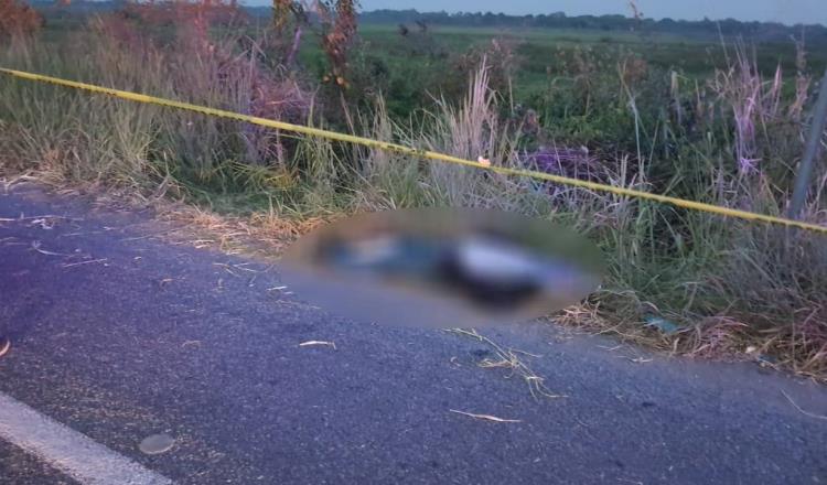 |VIDEO| Muere motociclista al derrapar sobre la Villahermosa-Teapa