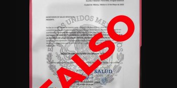 Alerta Salud por circulación de texto falso sobre cirugía estética