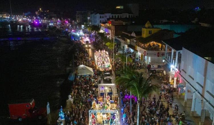 Carnaval de Cozumel deja decenas de detenidos