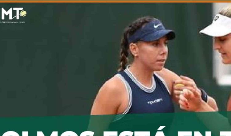 Avanza a octavos de final de Roland Garros la mexicana Giuliana Olmos