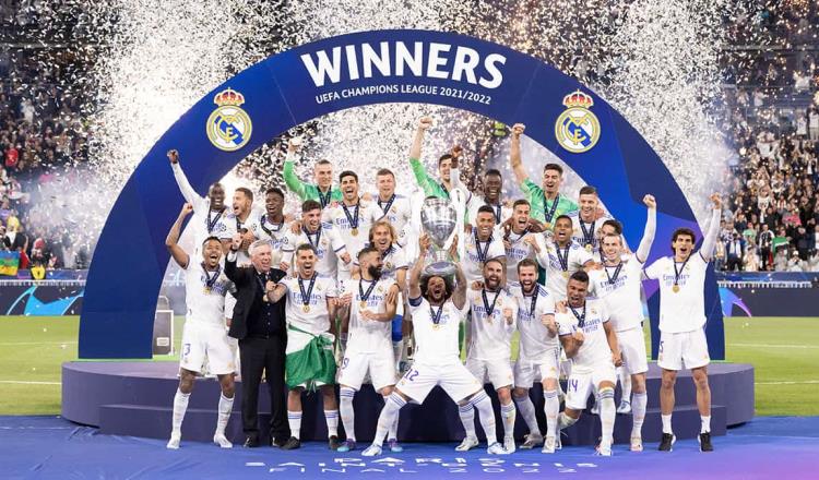 Alza Real Madrid su 14va copa en Champions League