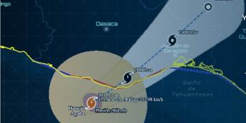 Alerta en Oaxaca: Huracán Agatha toca tierra como categoría 2 