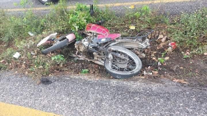 Atropellan a motociclista y muere en la Cunduacán-Comalcalco