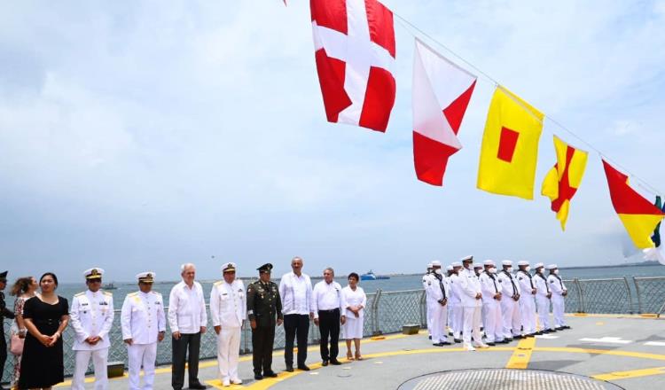 Conmemoran desde Dos Bocas 80 Aniversario de la Marina Nacional