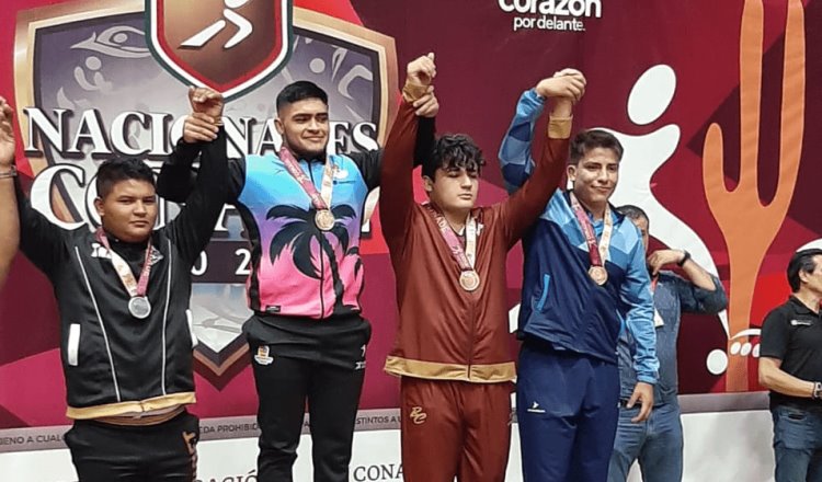 Luchas Asociadas dan la primera medalla para Tabasco en los Juegos Nacionales 2022