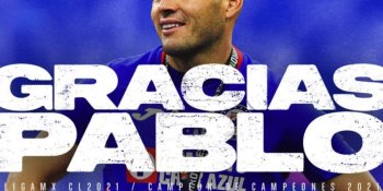 Pablo Aguilar deja de pertenecer al Cruz Azul